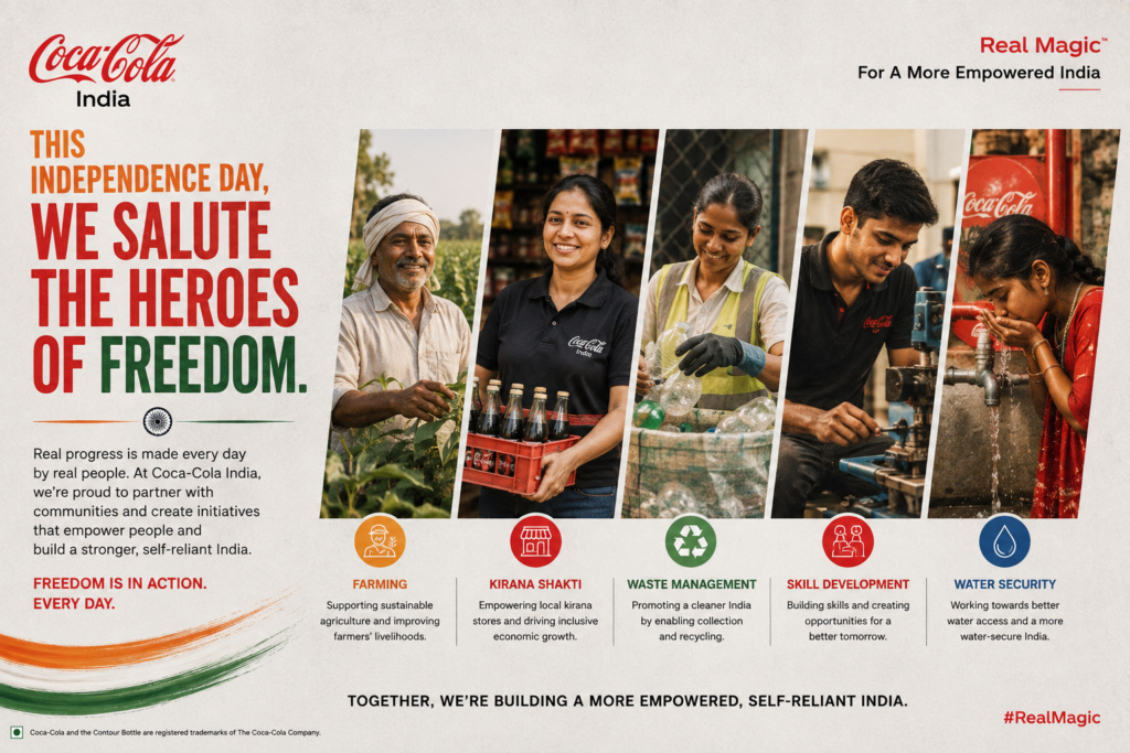 Coca-Cola - Paints Independence Day Campaign Ideas