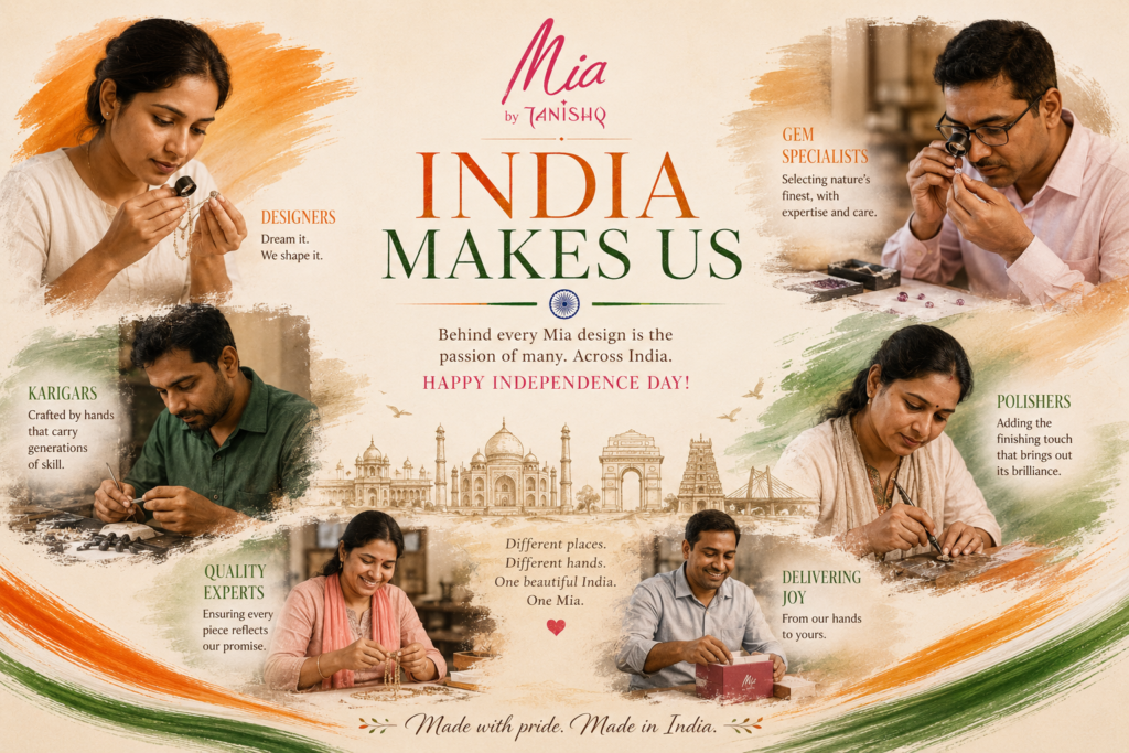 Mia by Tanishq - Independence Day Campaign Ideas