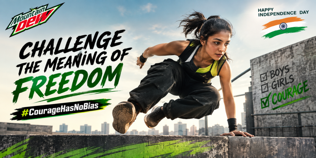 Mountain Dew - Paints Independence Day Campaign Ideas