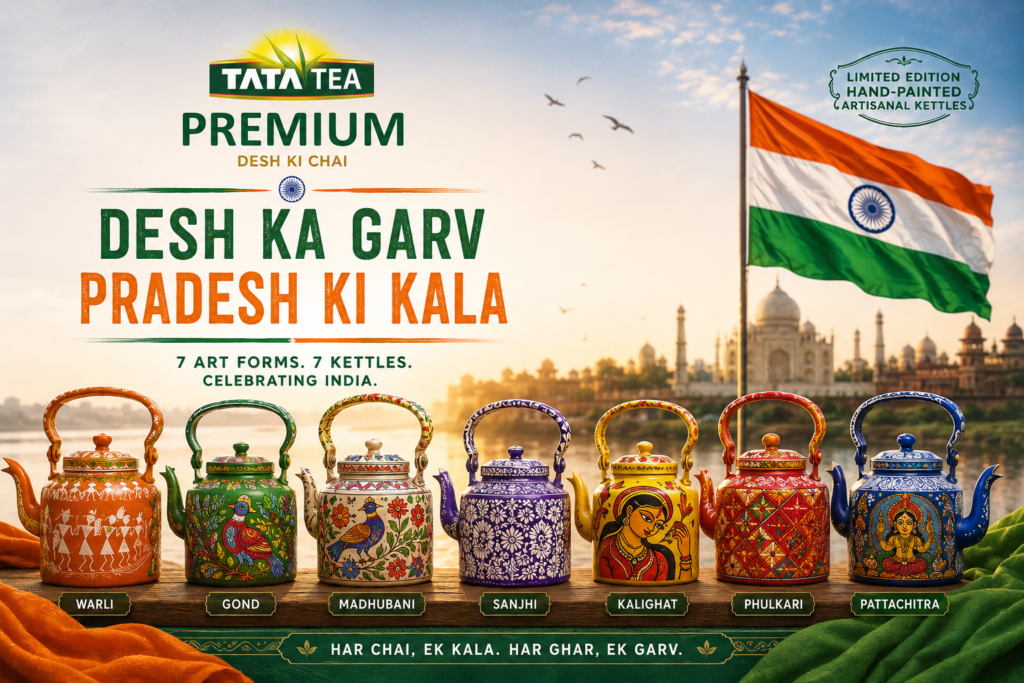 Tata Premium Tea - Independence Day Campaign Ideas