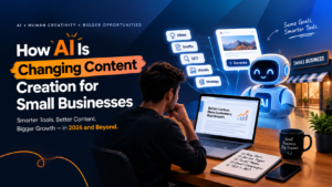 AI Impact on Content Creation for Small Businesses in 2026 and Beyond
